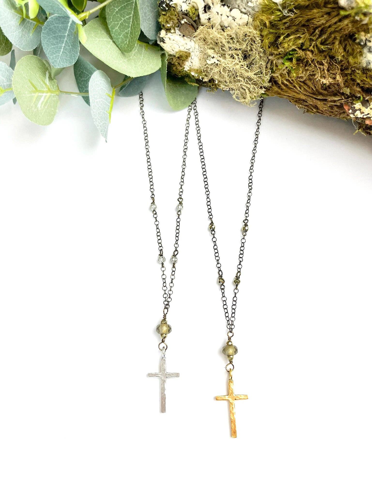 Old Time Religion Cross Necklace