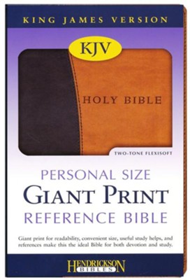 KJV Personal Size Giant Print Bible