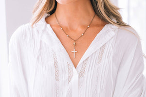 Old Time Religion Cross Necklace