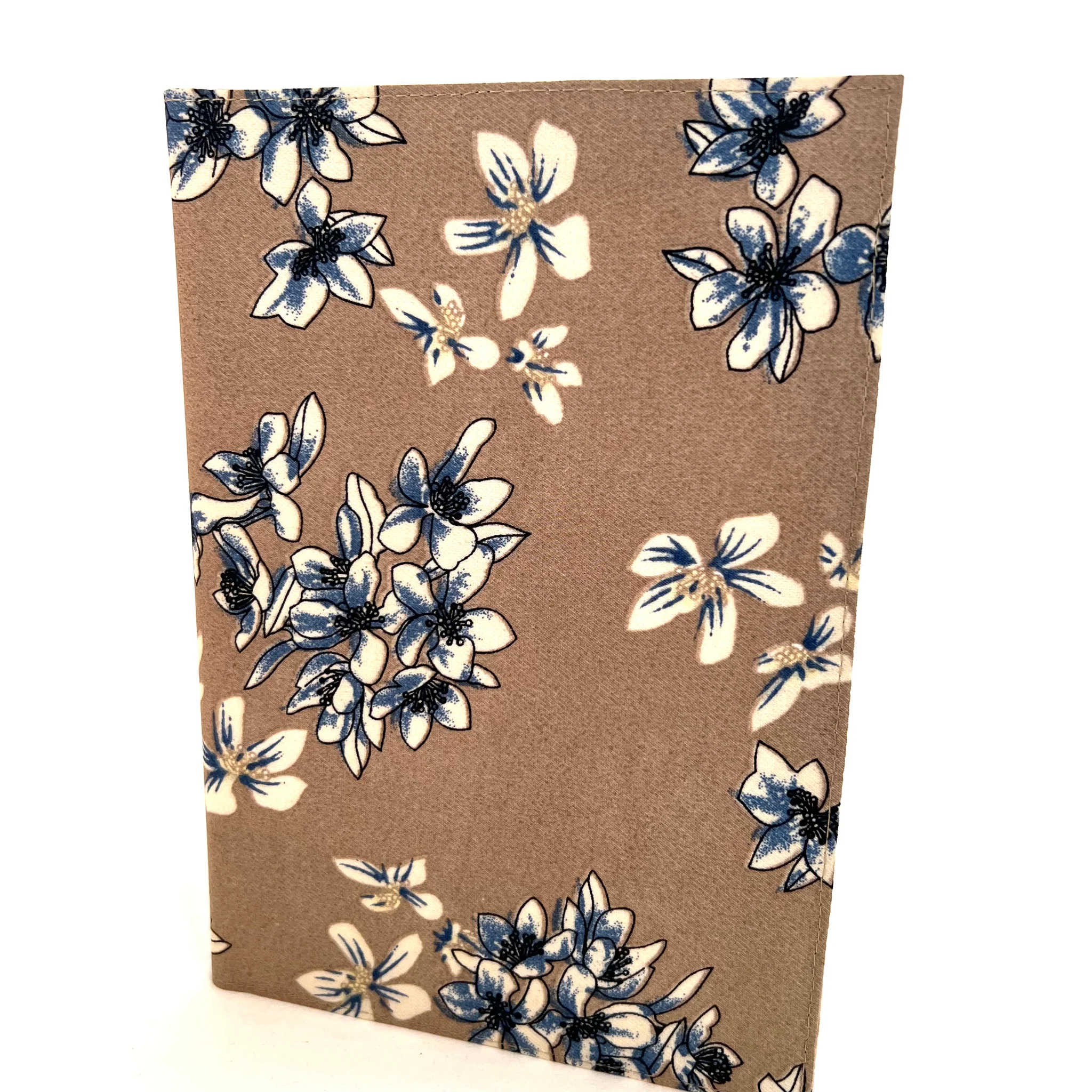 Fabric Journal with Zipper Pocket