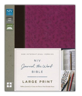 NIV Journal the Word Bible LARGE PRINT