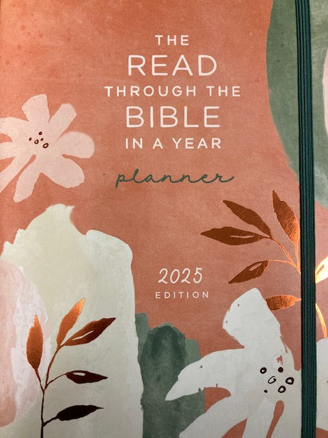 Read Through the Bible Planner 2025