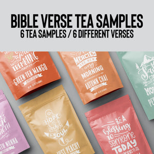 Bible Verse Tea Sampler