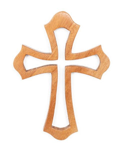 Contoured Wooden Cross