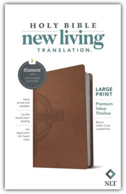 NLT Large Print Value Bible with Filament App