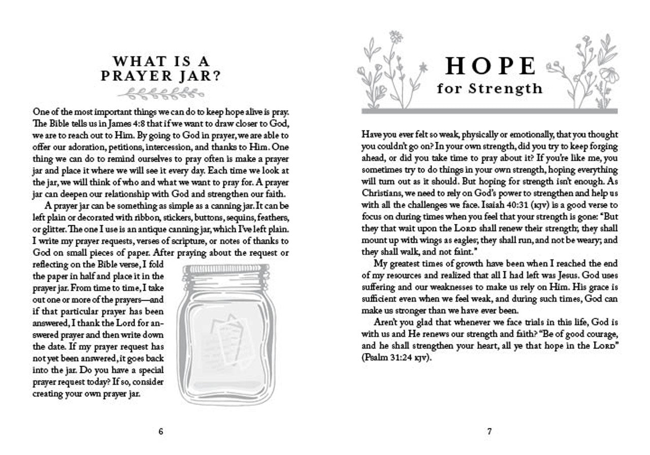 The Prayer Jar Devotional: Hope