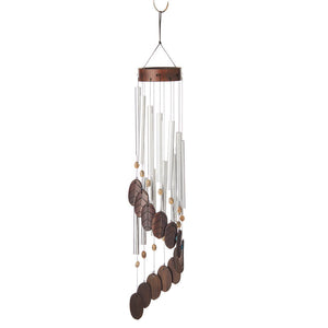 Swirling Leaves Bamboo Wind Chime